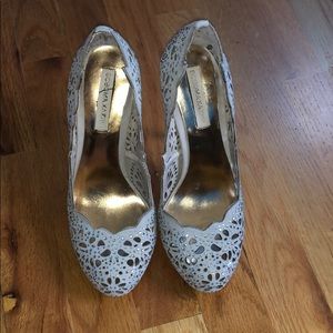 BCBG high heel pumps.